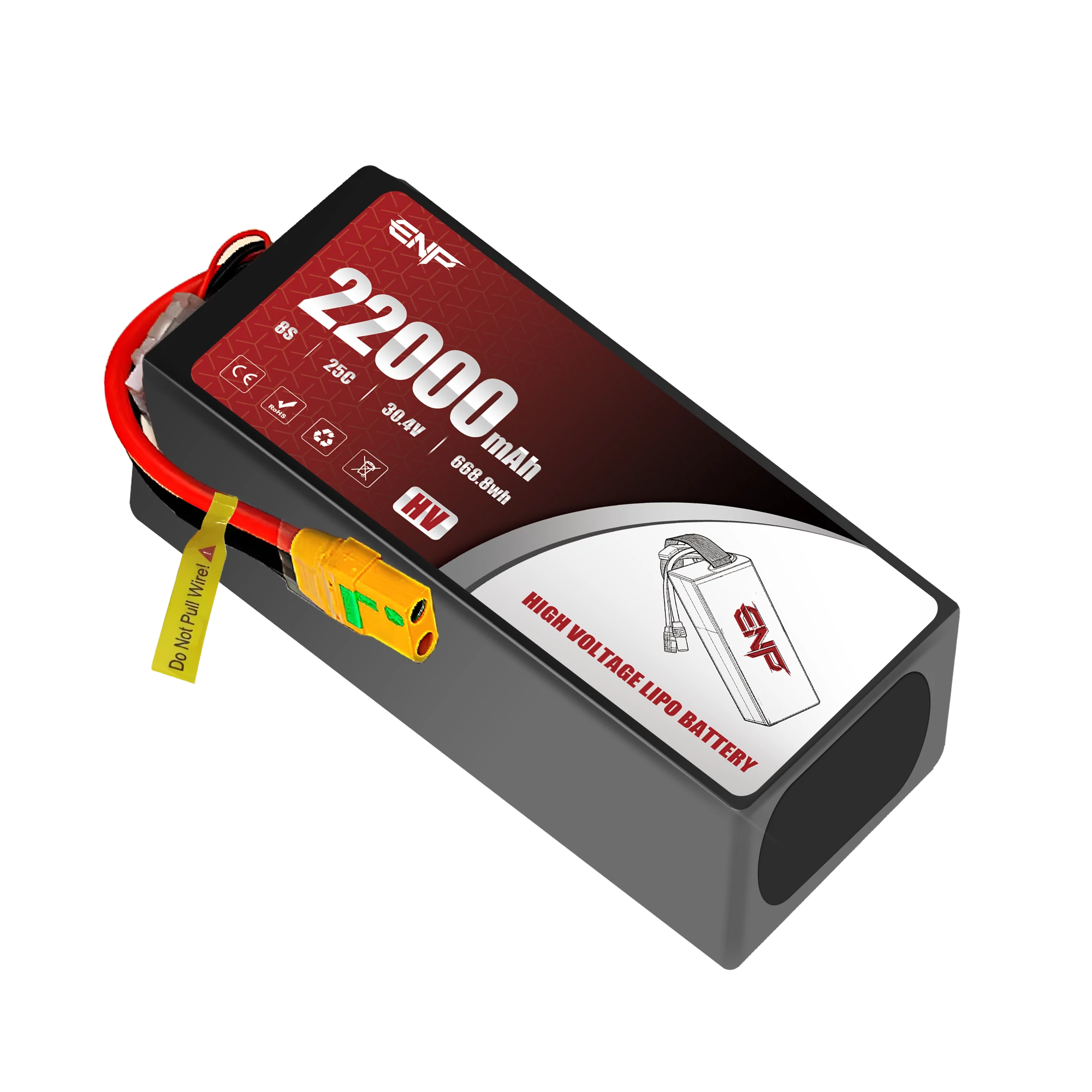 22000mah 8S High Voltage lipo Battery